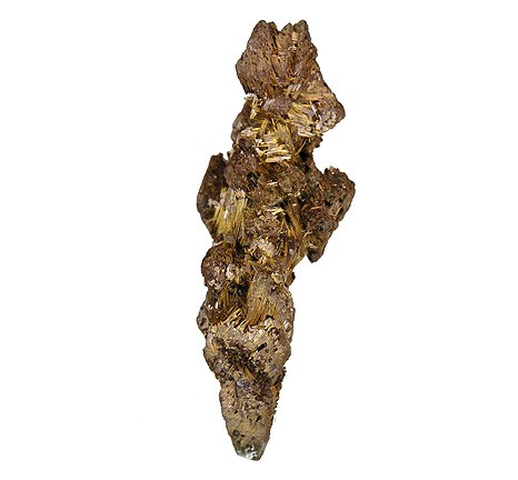 Anatase and rutile specimens shown as a titanium-bearing mineral reference